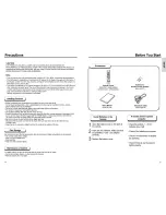 Preview for 3 page of Samsung DVD-P231 User Manual