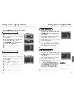 Preview for 21 page of Samsung DVD P241 - Progressive-Scan DVD Player Owner'S Manual