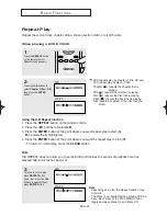 Предварительный просмотр 24 страницы Samsung DVD-P250K User Manual