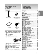 Preview for 3 page of Samsung DVD-P260K User Manual