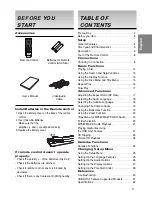 Preview for 3 page of Samsung DVD-P280K User Manual