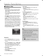 Preview for 14 page of Samsung DVD-P290K User Manual