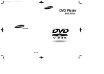 Samsung DVD-P348 User Manual preview