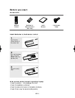 Preview for 4 page of Samsung DVD-P350H User Manual