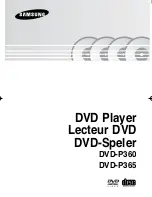 Samsung DVD-P360 User Manual preview