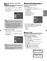 Preview for 17 page of Samsung DVD-P360 User Manual