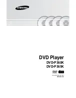 Preview for 1 page of Samsung DVD-P360K User Manual