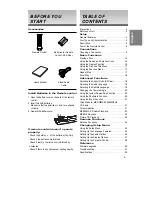 Preview for 3 page of Samsung DVD-P360K User Manual