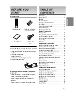 Preview for 3 page of Samsung DVD-P370 User Manual