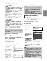 Предварительный просмотр 19 страницы Samsung DVD-P370K User Manual