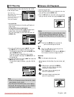 Preview for 57 page of Samsung DVD-P390K User Manual