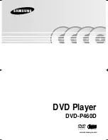 Preview for 1 page of Samsung DVD-P460D User Manual