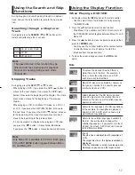 Preview for 17 page of Samsung DVD-P460D User Manual