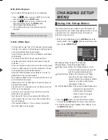 Preview for 25 page of Samsung DVD-P460D User Manual