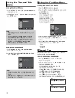 Предварительный просмотр 18 страницы Samsung DVD-P460H User Manual