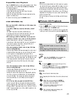 Предварительный просмотр 23 страницы Samsung DVD-P460H User Manual