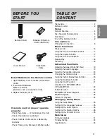 Preview for 3 page of Samsung DVD-P475 User Manual