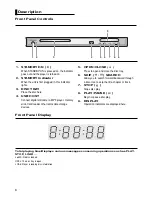 Предварительный просмотр 6 страницы Samsung DVD-P480 User Manual