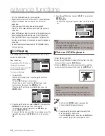 Preview for 24 page of Samsung DVD-P490 User Manual