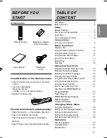 Preview for 3 page of Samsung DVD-P560 User Manual