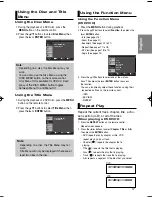 Preview for 17 page of Samsung DVD-P560 User Manual