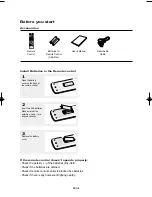 Preview for 4 page of Samsung DVD-P650K User Manual