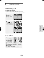 Preview for 47 page of Samsung DVD-P650K User Manual