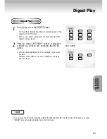 Предварительный просмотр 21 страницы Samsung DVD-P701 Manual