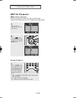 Preview for 48 page of Samsung DVD-P750 User Manual