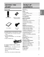 Preview for 3 page of Samsung DVD-P78000 User Manual