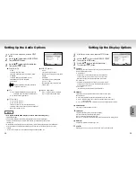 Preview for 20 page of Samsung DVD Playe Owner'S Manual