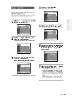 Preview for 27 page of Samsung DVD-R100 Instruction Manual