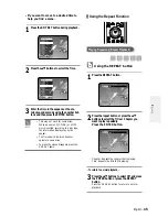 Preview for 45 page of Samsung DVD-R100 Instruction Manual