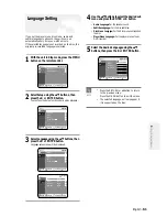 Preview for 61 page of Samsung DVD-R100 Instruction Manual