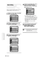 Preview for 62 page of Samsung DVD-R100 Instruction Manual