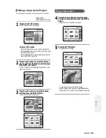 Preview for 75 page of Samsung DVD-R100 Instruction Manual