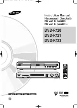 Preview for 1 page of Samsung DVD-R120 Instruction Manual