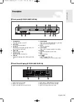 Preview for 104 page of Samsung DVD-R120 Instruction Manual