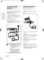 Preview for 109 page of Samsung DVD-R120 Instruction Manual