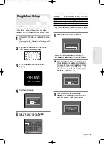 Preview for 116 page of Samsung DVD-R120 Instruction Manual