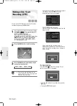 Preview for 137 page of Samsung DVD-R120 Instruction Manual