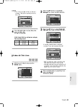 Preview for 176 page of Samsung DVD-R120 Instruction Manual