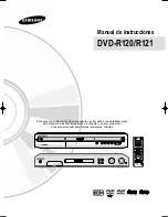 Preview for 1 page of Samsung DVD-R120 Manual De Instrucciones