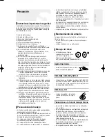 Preview for 3 page of Samsung DVD-R120 Manual De Instrucciones