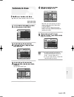 Preview for 79 page of Samsung DVD-R120 Manual De Instrucciones