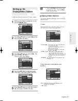 Preview for 37 page of Samsung DVD-R120E Instruction Manual