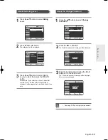 Preview for 39 page of Samsung DVD-R120E Instruction Manual