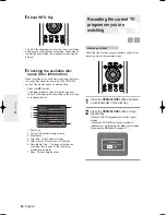 Preview for 42 page of Samsung DVD-R120E Instruction Manual