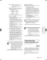 Preview for 47 page of Samsung DVD-R120E Instruction Manual