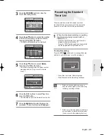 Preview for 49 page of Samsung DVD-R120E Instruction Manual